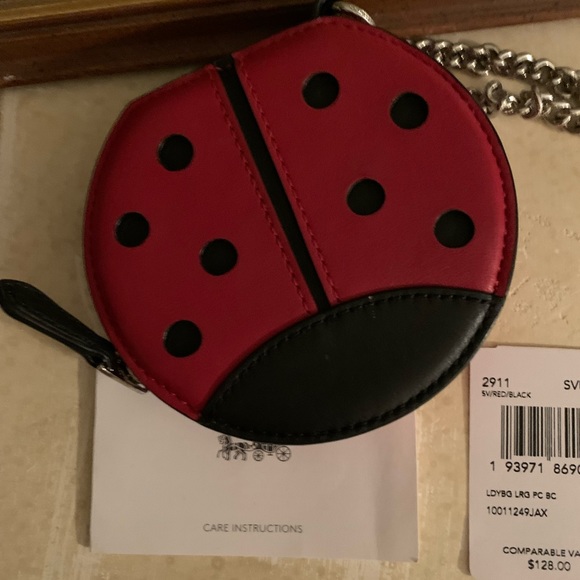 Coach Bags Nwt Ladybug Coach Wristlet Or Coin Poshmark